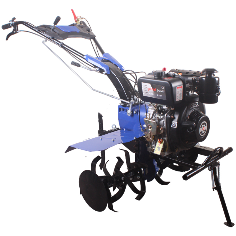 GENERAL POWER ÇAPA MAKİNASI - ŞANZIMANLI 7 HP 3 İLERİ 1 GERİ İPLİ DİZEL